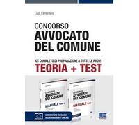 Concorso avvocato del comune. Kit completo di preparazione a tutte le prove. Con aggiornamenti online. Con software di simulazione