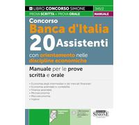 Concorso Banca D'Italia. 20 Assistenti Con Orientamento Nelle Discipline Economi