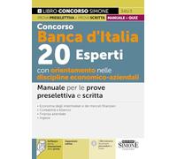 Concorso Banca D'Italia. 20 Esperti Con Orientamento Nelle Discipline Economico-