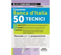 Concorso Banca d'Italia 50 Tecnici - Manuale per la preparazione