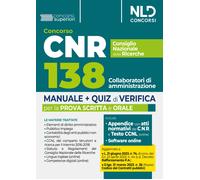 Concorso CNR Consiglio Nazionale Delle Ricerche. Manuale + Quiz Di Verifica 138