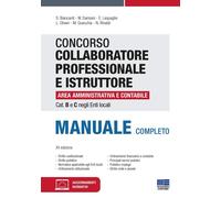 Concorso collaboratore professionale e istruttore area amministrativa e contabil