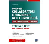 Concorso collaboratori e funzionari nelle università. Area amministrativa e cont