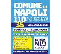 Concorso Comune di Napoli 110 funzionari 35 psicologi. Manuale di teoria