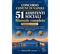 Concorso Comune di Napoli 2026 - 110 posti - 51 Assistenti Sociali: Manuale completo per la prova scritta 51 Assistenti Sociali - Codice ASS/D_2026 - ... informatica, inglese, quiz e simulazioni