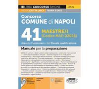 Concorso comune di Napoli. 41 Maestre/i (Codice MAE-D2026). Area