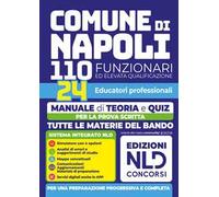Concorso Comune Napoli 110 funzionari 24 educatori professionali. Manuale