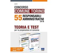 Concorso Comune Torino 55 Responsabili amministrativi (Cat. D) - KIT