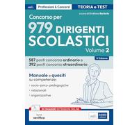 CONCORSO PER DIRIGENTE SCOLASTICO VOLUME 2 - BARBUTO EMILIANO - Edises