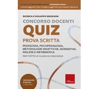 Concorso docenti. Quiz per la prova scritta. Per tutte le classi di concorso. Con accesso alla piattaforma online Insegnare domani