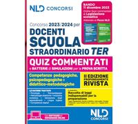 Concorso docenti scuola straordinario TER 2023-2024. Quiz commentati per l...