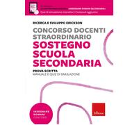 Concorso Docenti Sostegno Scuola Secondaria. Prova Scritta. Manuale E Quiz Di Si
