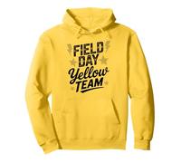 Concorso Giornata Campionale Vintage Giallo Team Field Day Felpa con Cappuccio