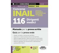 CONCORSO INAIL - 116 DIRIGENTI MEDICI - AA.VV. - Edizioni Giuridiche Simone
