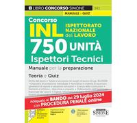 CONCORSO INL ISPETTORATO NAZIONALE LAVORO - 750 ISPETTORI TECNICI - AA.VV. -