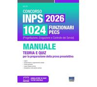 Concorso INPS 1024 funzionari PECS (Progettazione, Erogazione e Controllo dei Se