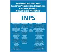 Concorso INPS 1695 Funzionari PECS: Manuale Prova Preselettiva