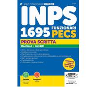 Concorso INPS 1695 funzionari PECS Prova scritta Manuale Quesiti