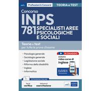 CONCORSO INPS 781 SPECIALISTI AREE PSICOLOGICHE E SOCIALI - AA.VV. - Edises