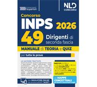 Concorso Inps per 49 dirigenti. Manuale con teoria e quiz 2026 - AA.VV.