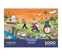 Concorso internazionale del sonno Puzzle in Legno Impermeabile DIY Puzzles Da 1000 Pezzi Regali Per Adulti Sfidanti E Rompicapo Per Decorazioni Domestiche