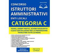 CONCORSO ISTRUTTORE AMMINISTRATIVO ENTI LOCALI - CATEGORIA C