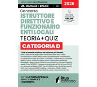 CONCORSO ISTRUTTORE DIRETTIVO E FUNZIONARIO ENTI LOCALI - Area Funzionari Ad Ele