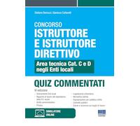 Concorso Istruttore e Istruttore Direttivo - Area tecnica Cat. C e D negli Enti locali
