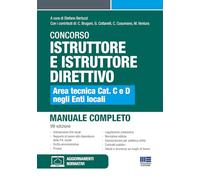 Libri Concorso Istruttore E Istruttore Direttivo. Area Tecnica Cat. C E D Negli