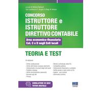 Concorso Istruttore e Istruttore direttivo contabile - Area economico-finanziaria Cat. C e D negli Enti locali
