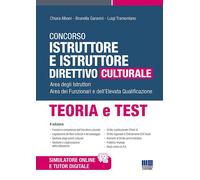 CONCORSO ISTRUTTORE E ISTRUTTORE DIRETTIVO CULTURALE. AREA DEGLI ISTRUTTORI. ARE