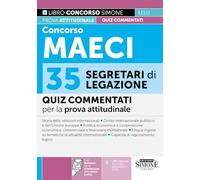 Concorso MAECI 35 Segretari di Legazione - Quiz commentati