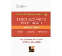 Concorso magistratura 2019. I dieci argomenti più probabili di diritto civile