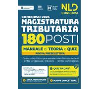 Concorso Magistratura Tributaria 2026 180 posti. Manuale di teori