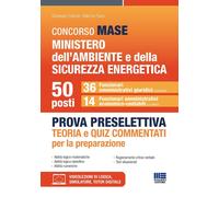 Concorso MASE Ministero dell'Ambiente e della Sicurezza energetica. 50 fun...