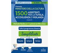 Concorso MIC. 1500 Assistenti per la tutela, accoglienza e vigilanza. Metodo facile per la prova scritta unica. Con estensioni online, software e Assistente virtuale
