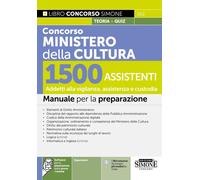 Concorso Ministero della Cultura. 1500 assistenti. Addetti alla v