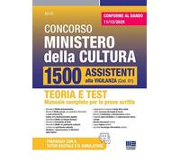 CONCORSO MINISTERO DELLA CULTURA. 1500 ASSISTENTI ALLA VIGILANZA - COTRUVO