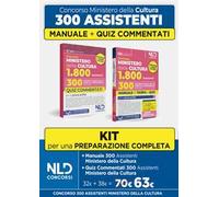Concorso Ministero della Cultura 1800 posti. 300 assistenti tecnici per la tutela e la valorizzazione del patrimonio culturale (Cod. 02). Kit manuale di teoria e quiz commentati per la prova scri...