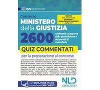 CONCORSO MINISTERO DELLA GIUSTIZIA - 2600 ASSISTENTI A SUPPORTO DELLA GIURISDIZI