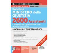 Concorso Ministero Della Giustizia 2600 Assistenti a Supporto Della Giurisdizion
