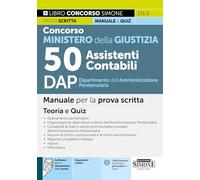 Concorso Ministero Della Giustizia. 50 Assistenti Contabili DAP Dipartimento Del