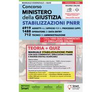 Concorso Ministero della Giustizia - Stabilizzazione PNRR 9119 Posti: 6919 Addet