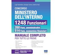 Concorso Ministero dell'Interno 1248 Funzionari. 350 amministrativi e 514 ...