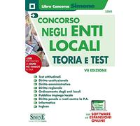 9788891426659 Concorso negli enti locali. Teoria e test. Con esp...i simulazione