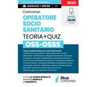 CONCORSO OSS E OSSS OPERATORE SOCIO SANITARIO Guida Completa SPIEGATA FACILE con