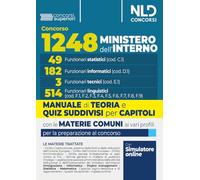 Libri Concorso Per 1.248 Posti Ministero Dell'interno. Manuale Con Teoria E Test