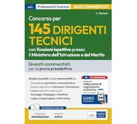 Concorso Per 145 Dirigenti Tecnici Presso Il Ministero Dell'Istruzione E Del Mer