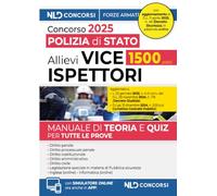 Concorso per 1500 allievi vice ispettori della Polizia di Stato. Manuale con teoria e quiz. Con software di simulazione