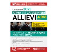 Concorso per Allievi Carabinieri dell'Arma. Manuale + quiz. Nuova ediz. Con simulatore online